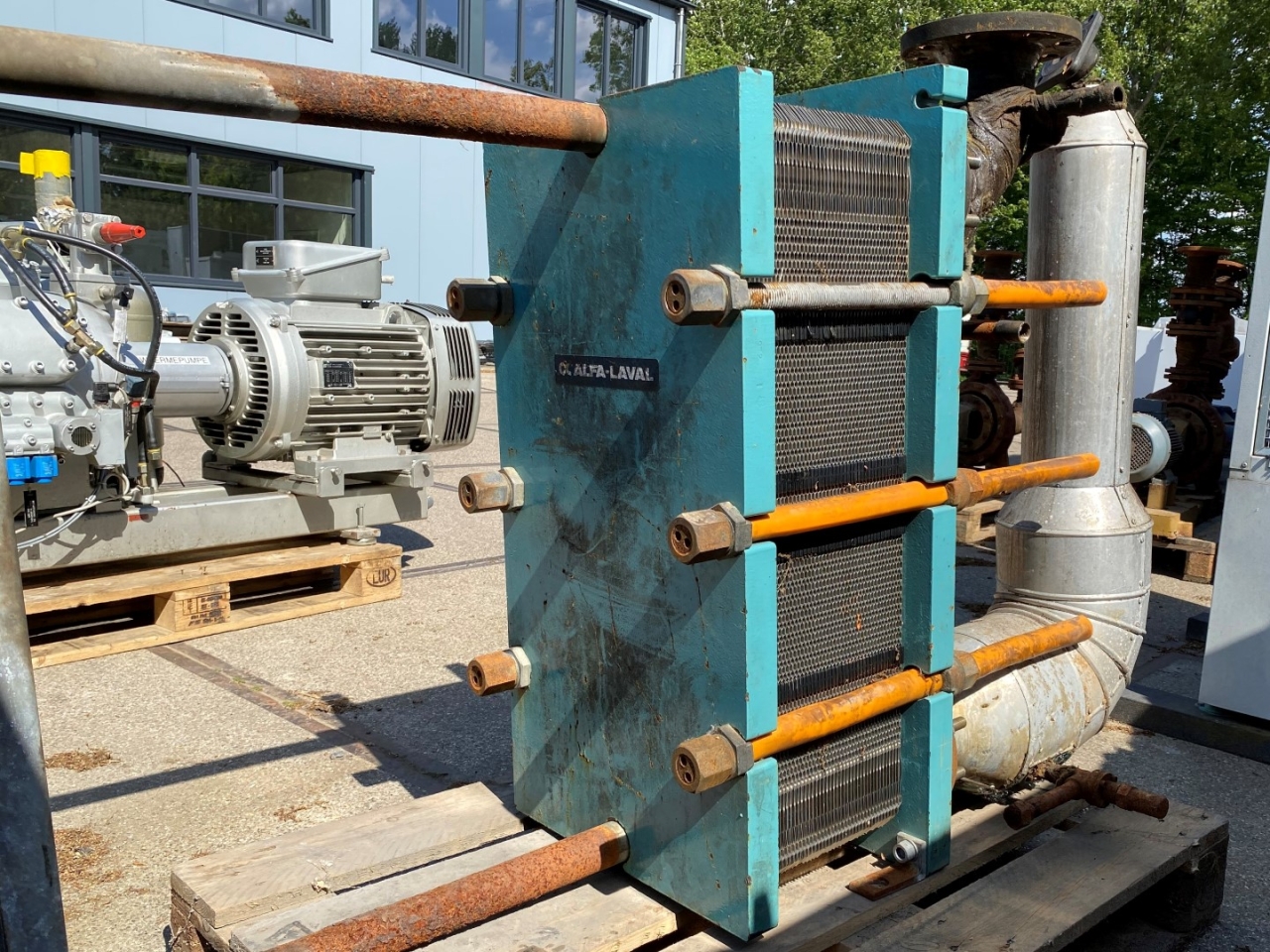 Used Alfa Laval M10BWFG plate heat exchanger HOS BV